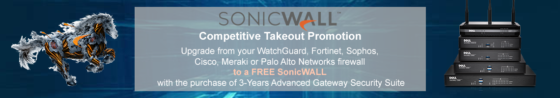 SonicWall Competitive Takeout Promotion