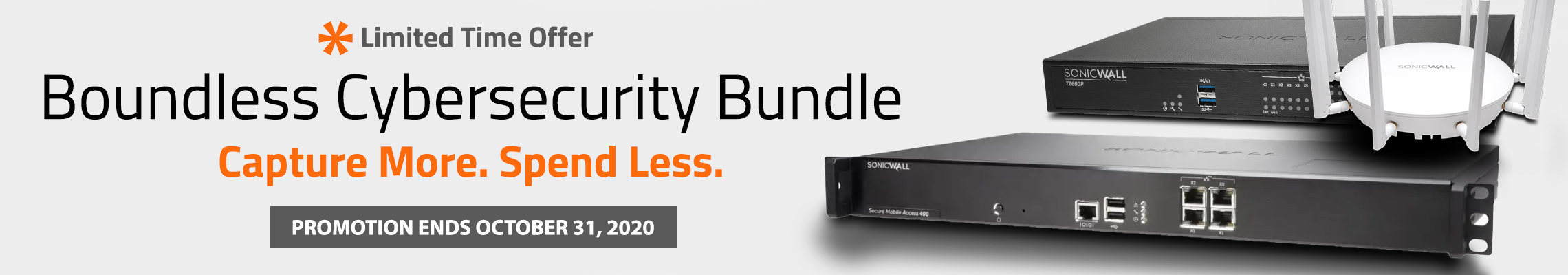 SonicWall Boundless Cybersecurity Bundle