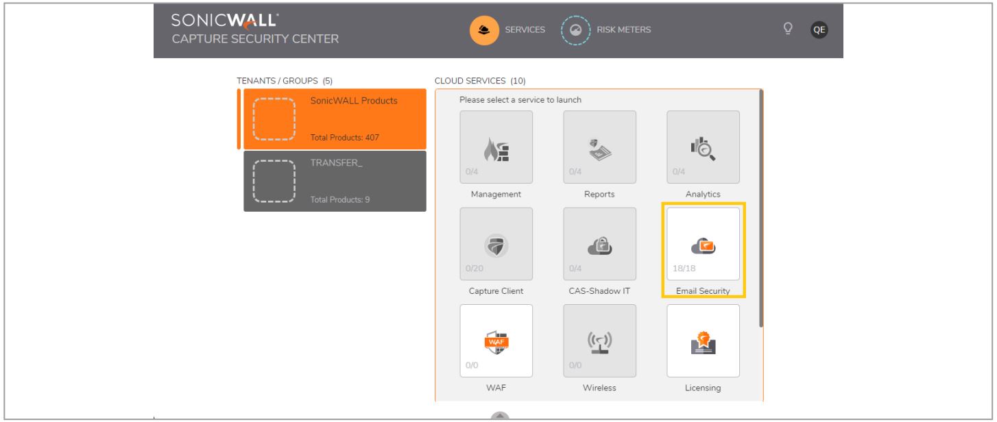 Capture Security Center