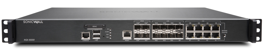 SonicWall NSA 6600 Network Security Appliance