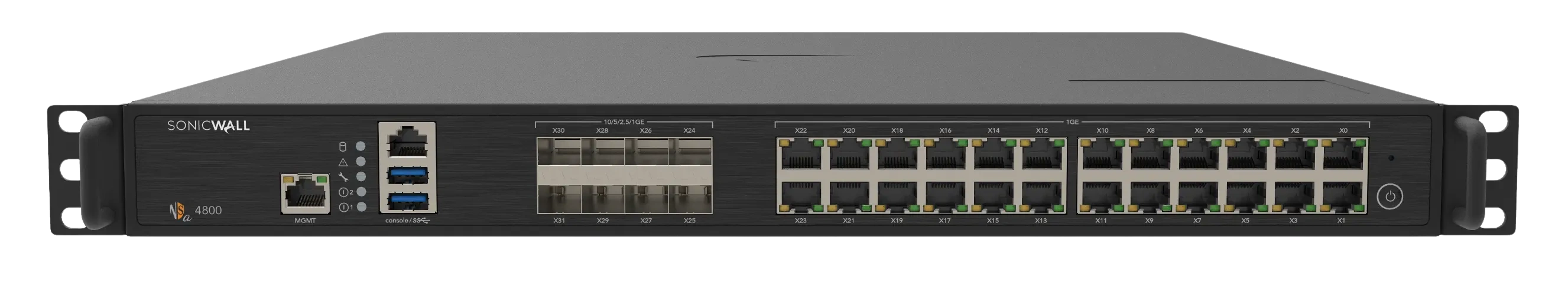 Nsa4800 Series latest mid-range next-gen firewalls, Network
Security Appliance (NSa) Series