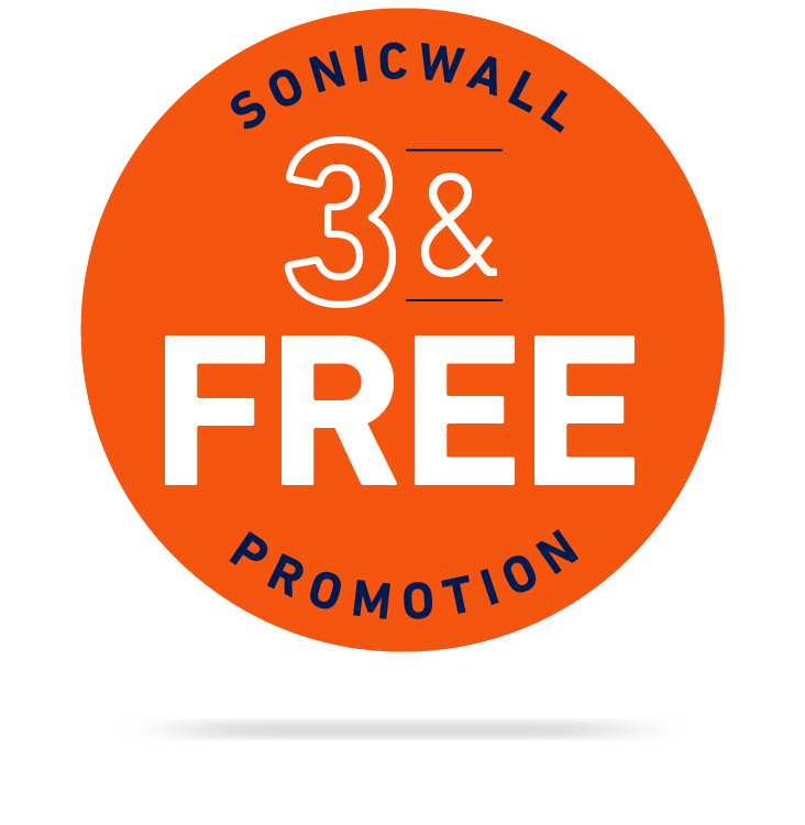 SonicWall 3 and Free Promotion